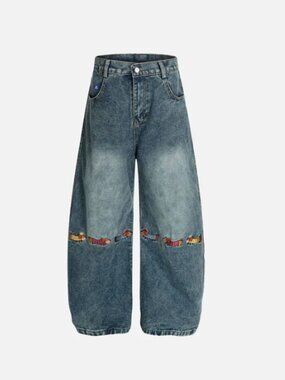 Aelfric Eden Baggy Barrel Dog Jeans